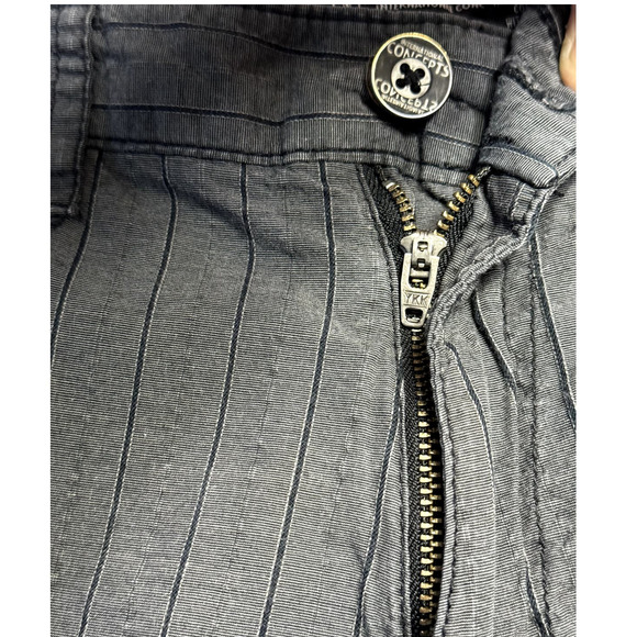 INC International Concepts Gray Cargo Shorts Men's Size 30/Small 100% Cotton - Picture 8 of 11